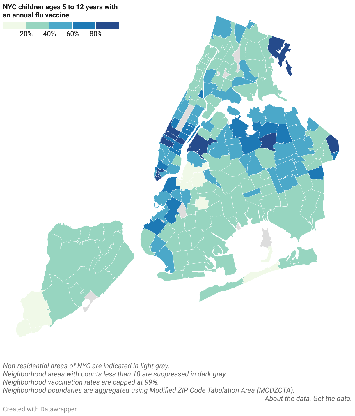 Choropleth map