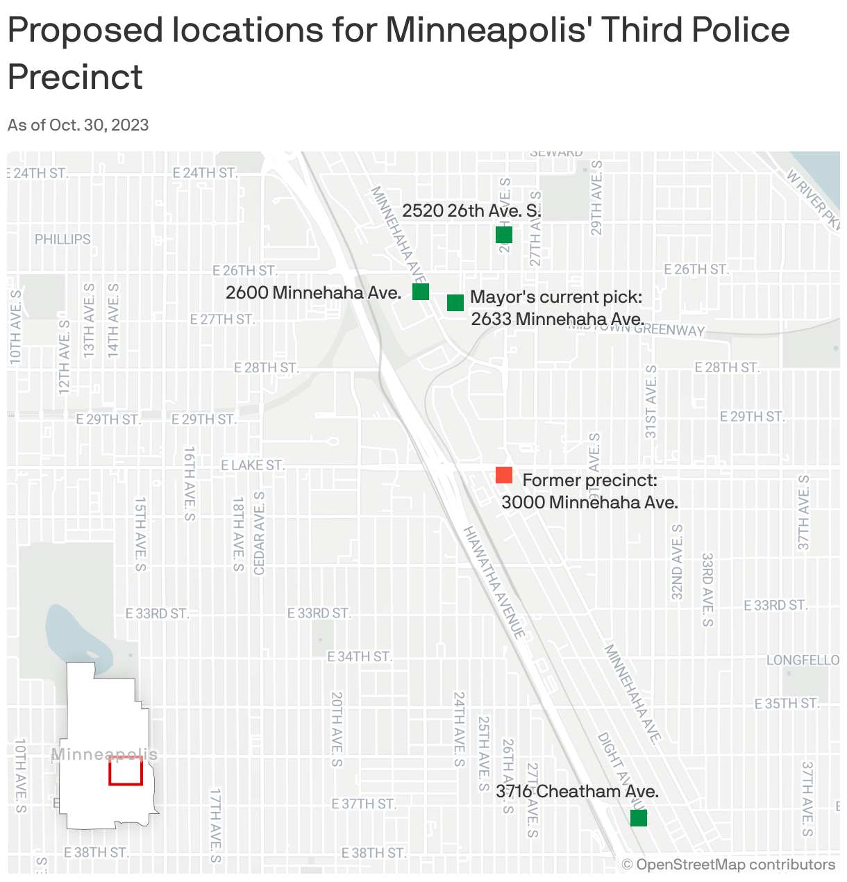 Minneapolis City Council committee to again consider locations for ...