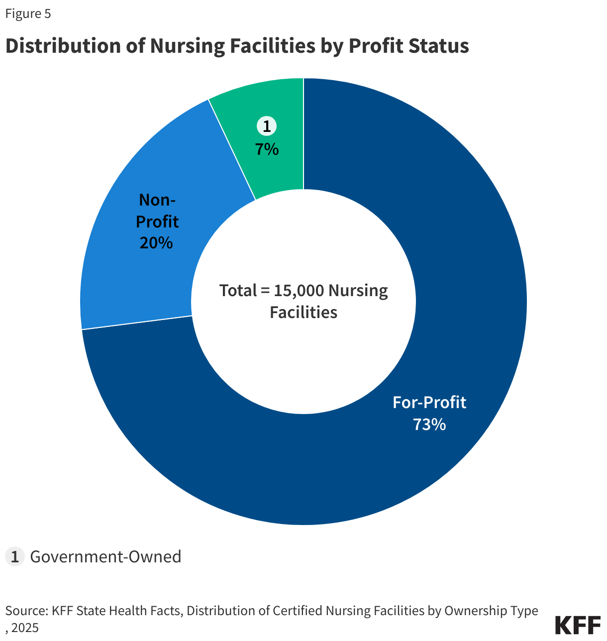 Distribution of Nursing Facilities by Profit Status