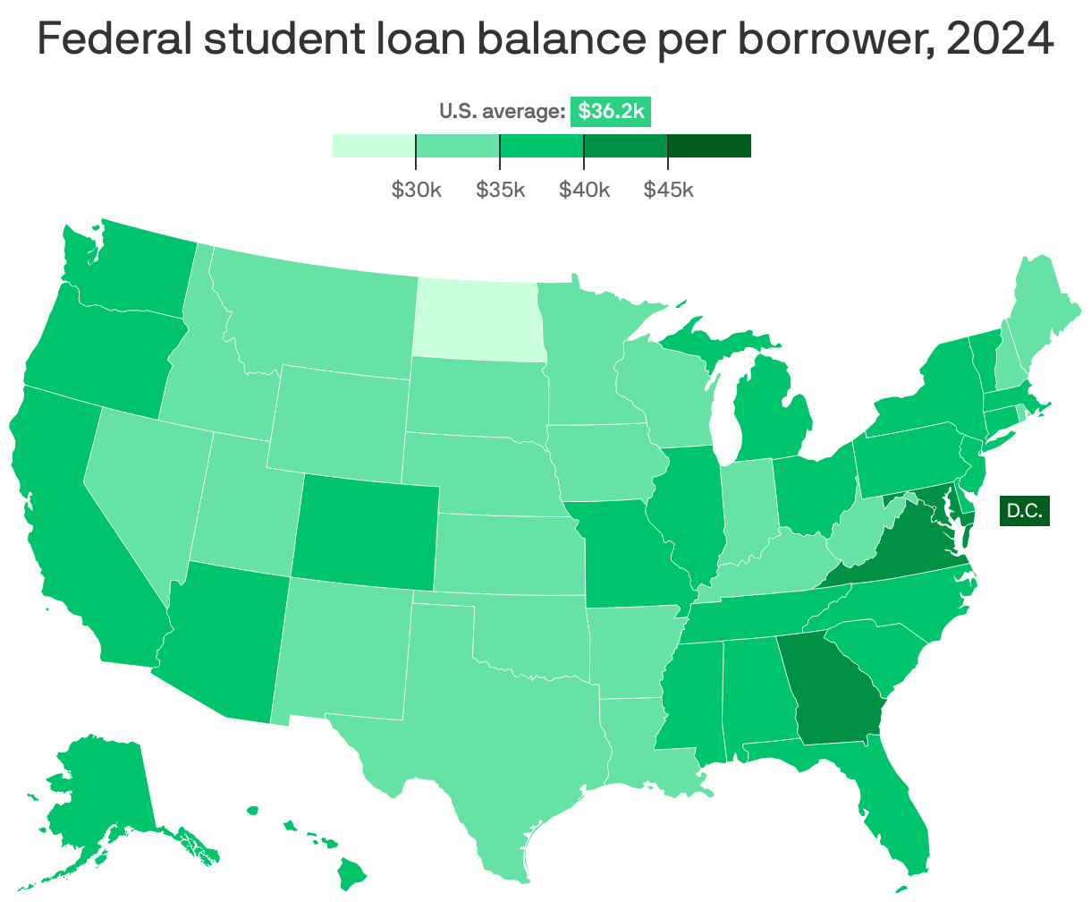 Colorado student debt is nearly $30 billion - Axios Denver