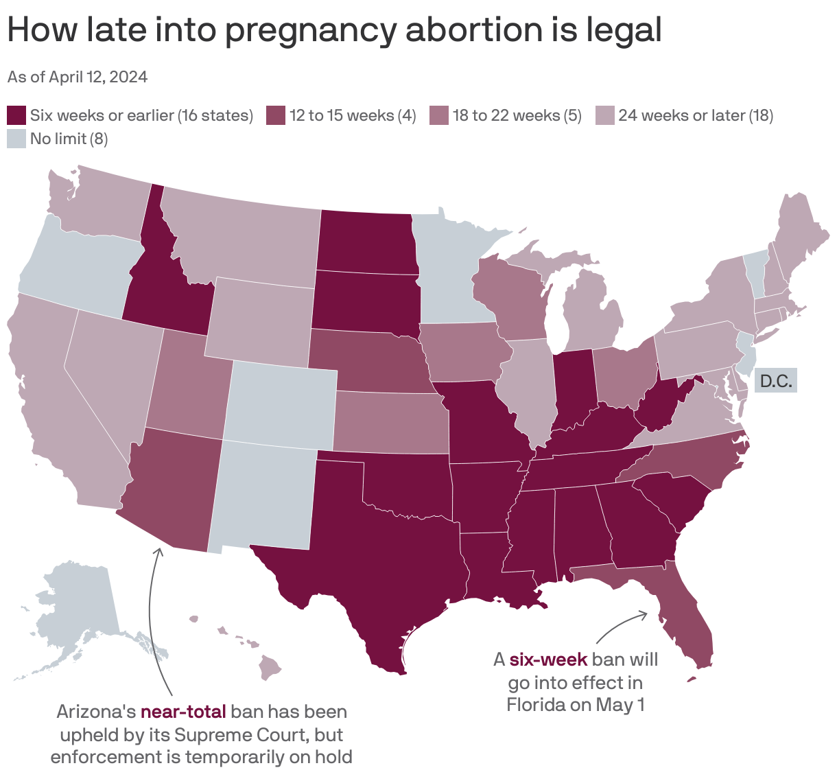 Out-of-state abortion patients flock to Virginia after Florida's 6-week ...