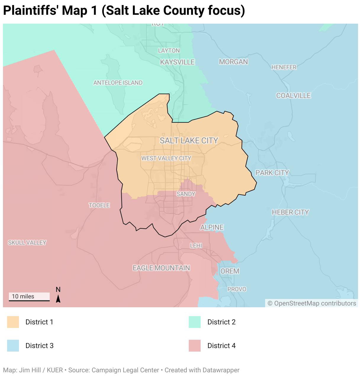 Plaintiffs' Map 1 (Salt Lake County focus) (Locator map)