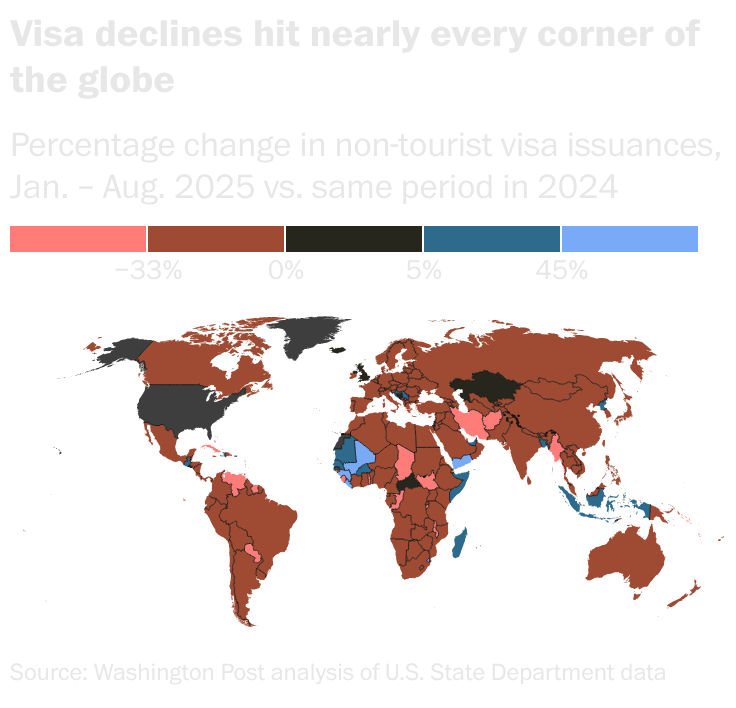 Legal immigration is falling under Trump for students, workers and ...