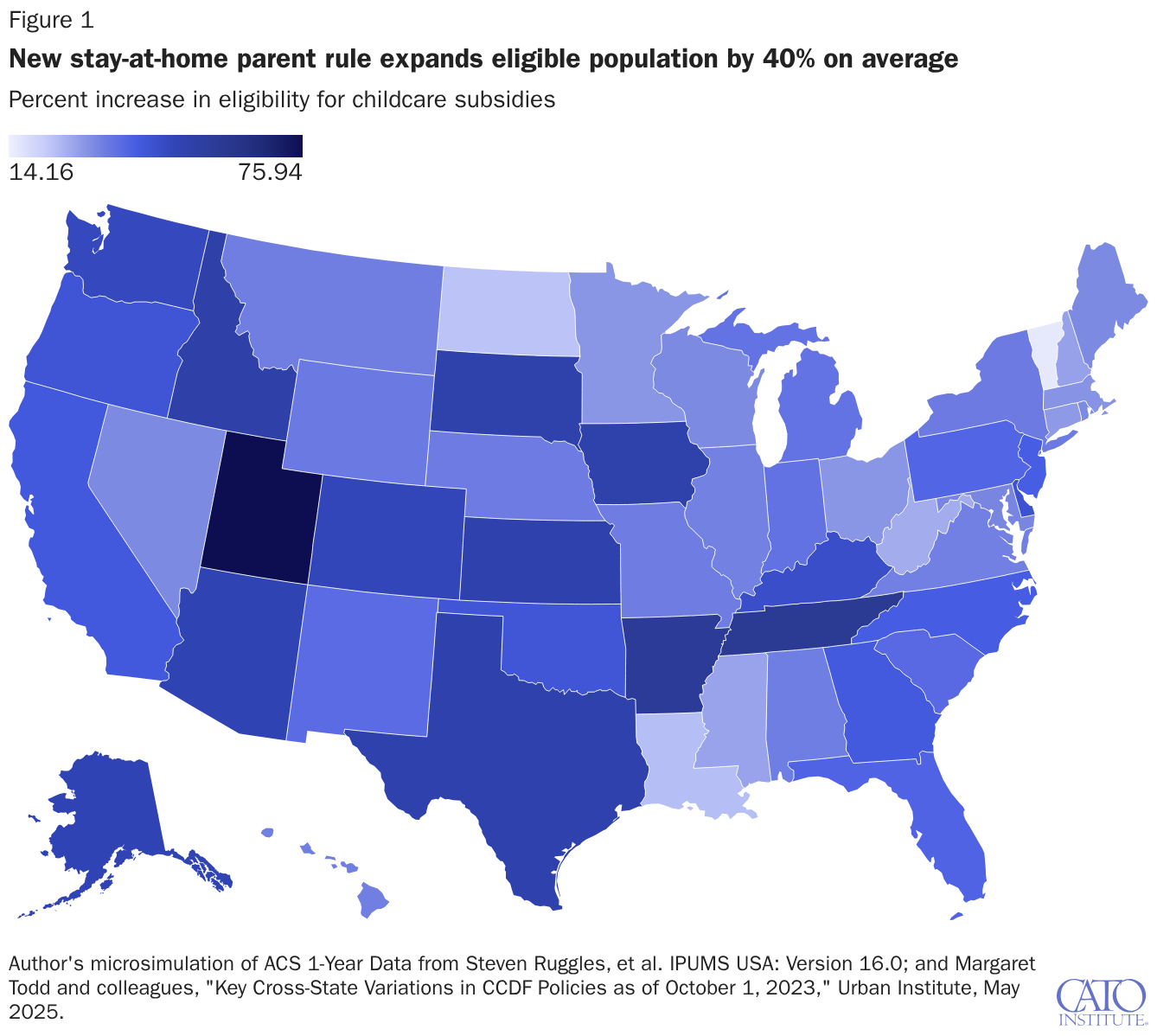 New stay-at-home parent rule expands eligible population by 40% on average