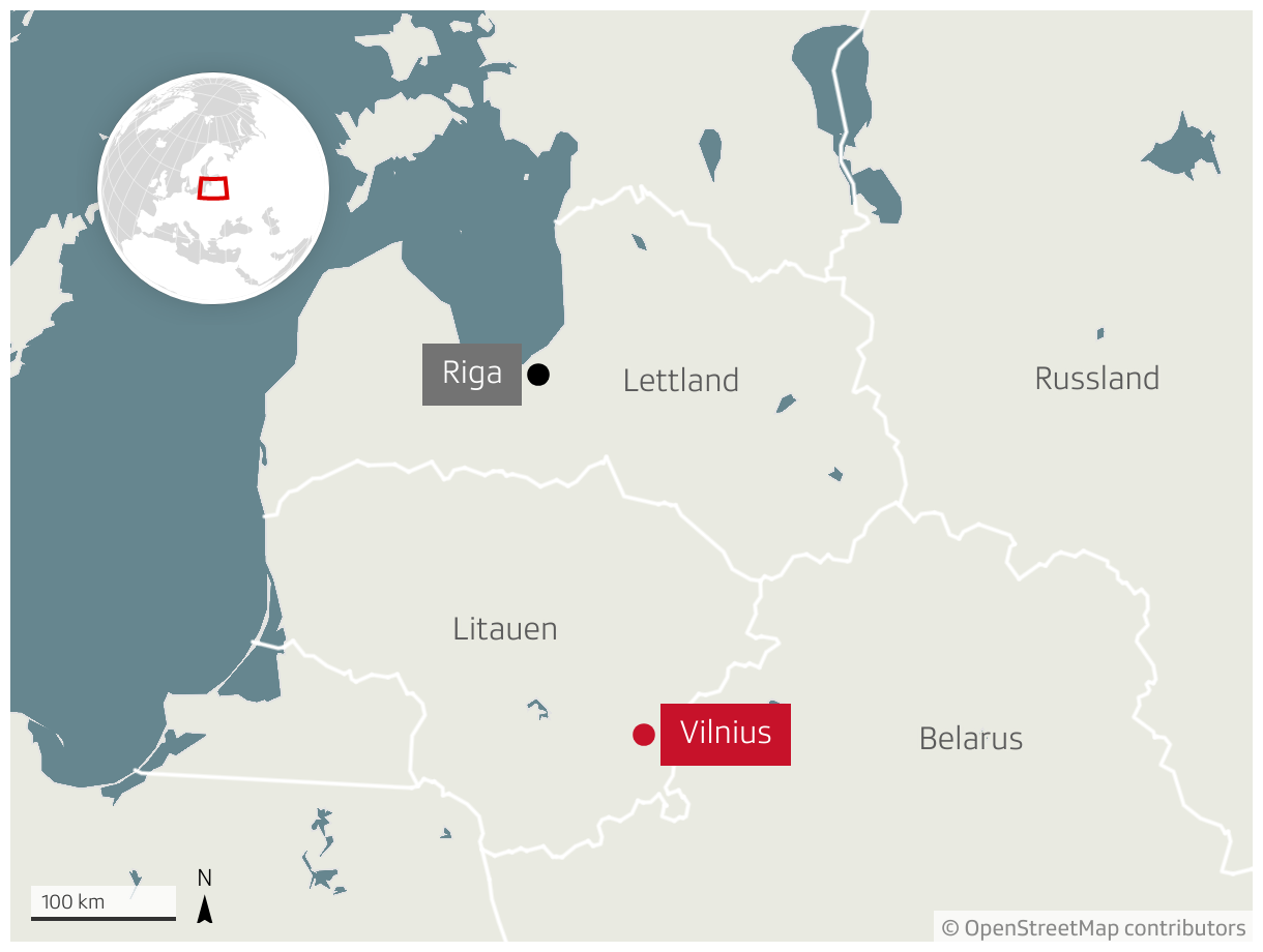 Locator-Karte