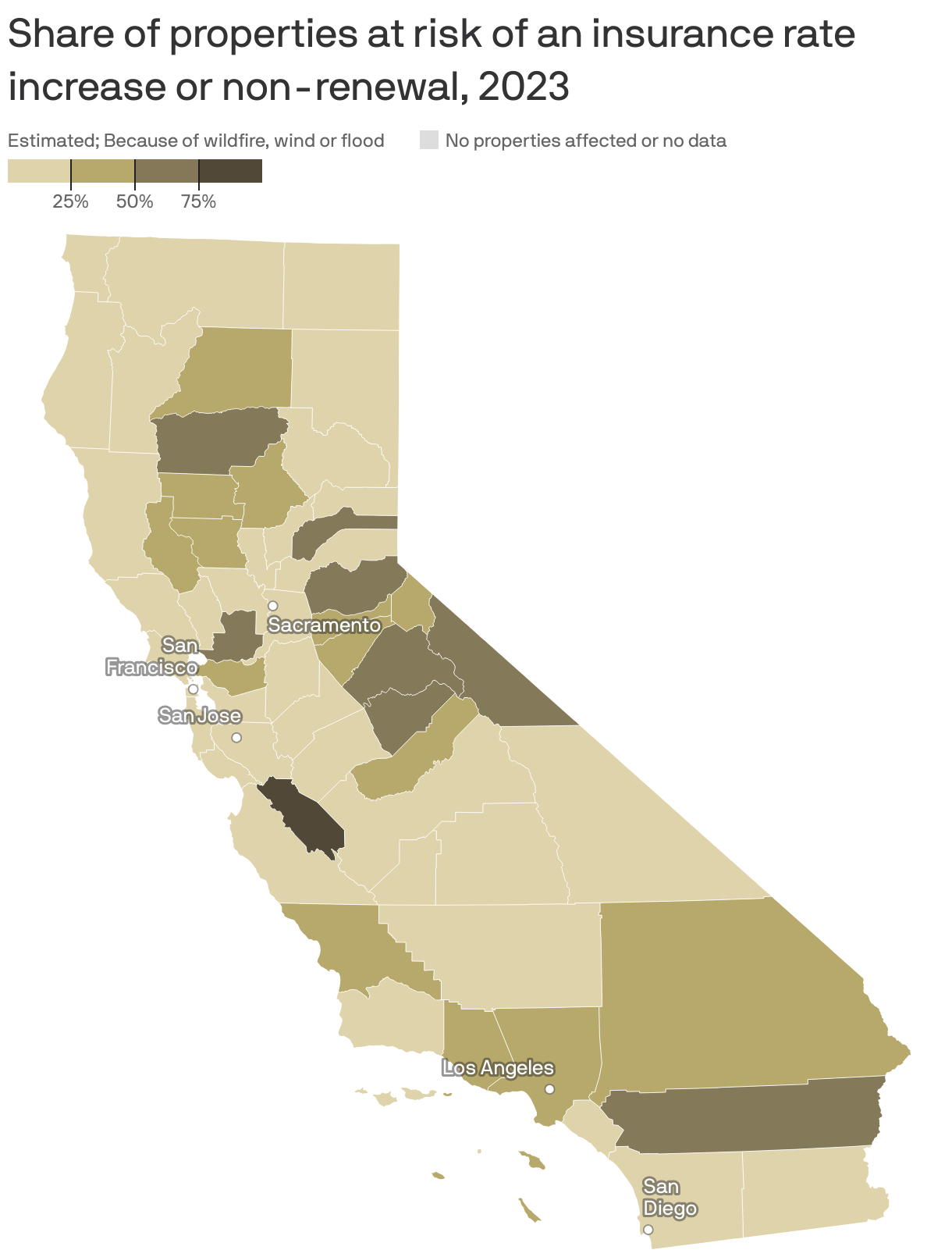 California fires increase insurance risk Axios San Diego