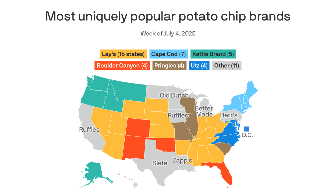 Ohio's go-to July Fourth potato chip brand