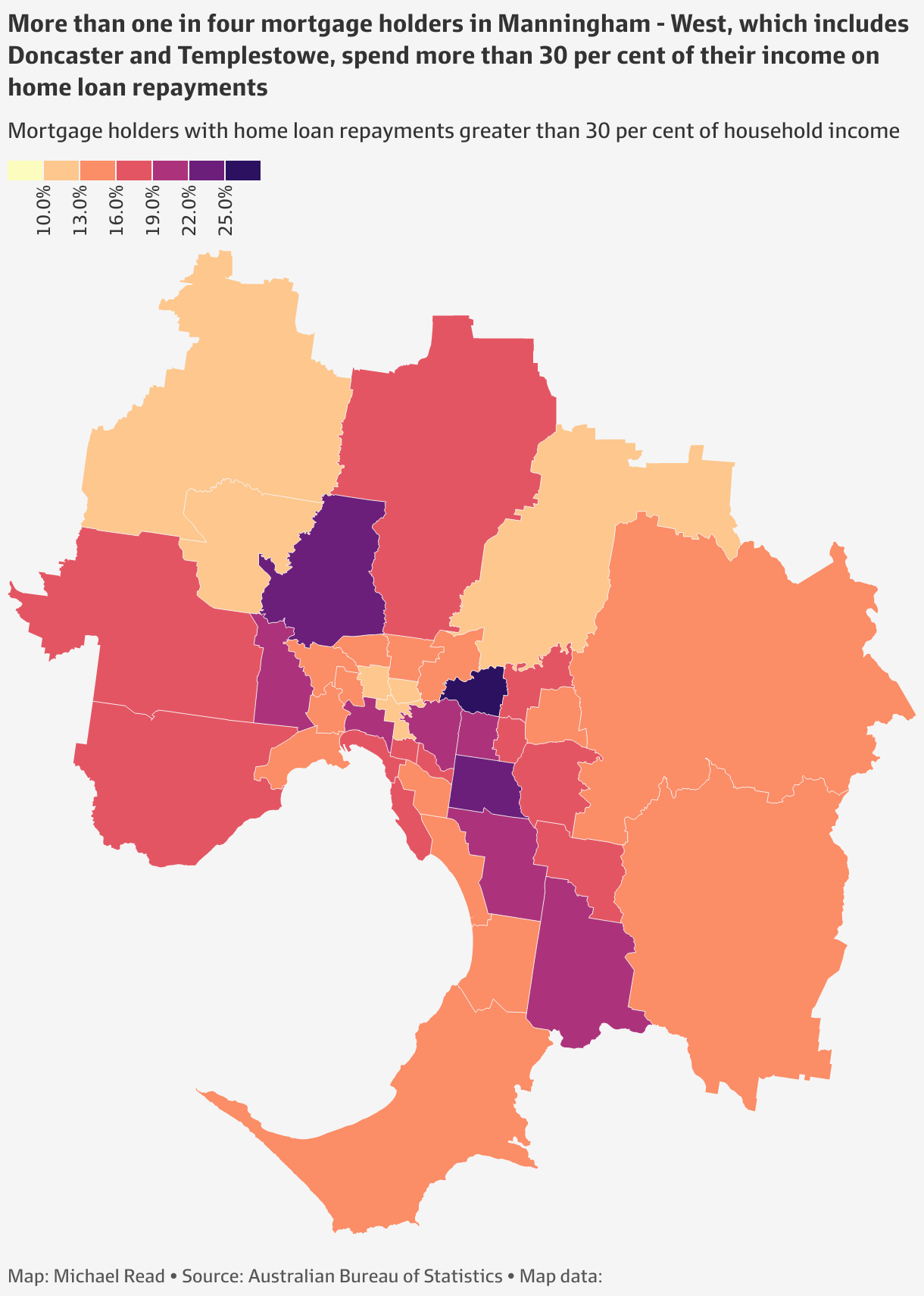 Mortgage stress, RBA rate increase: The suburbs where the next rate ...