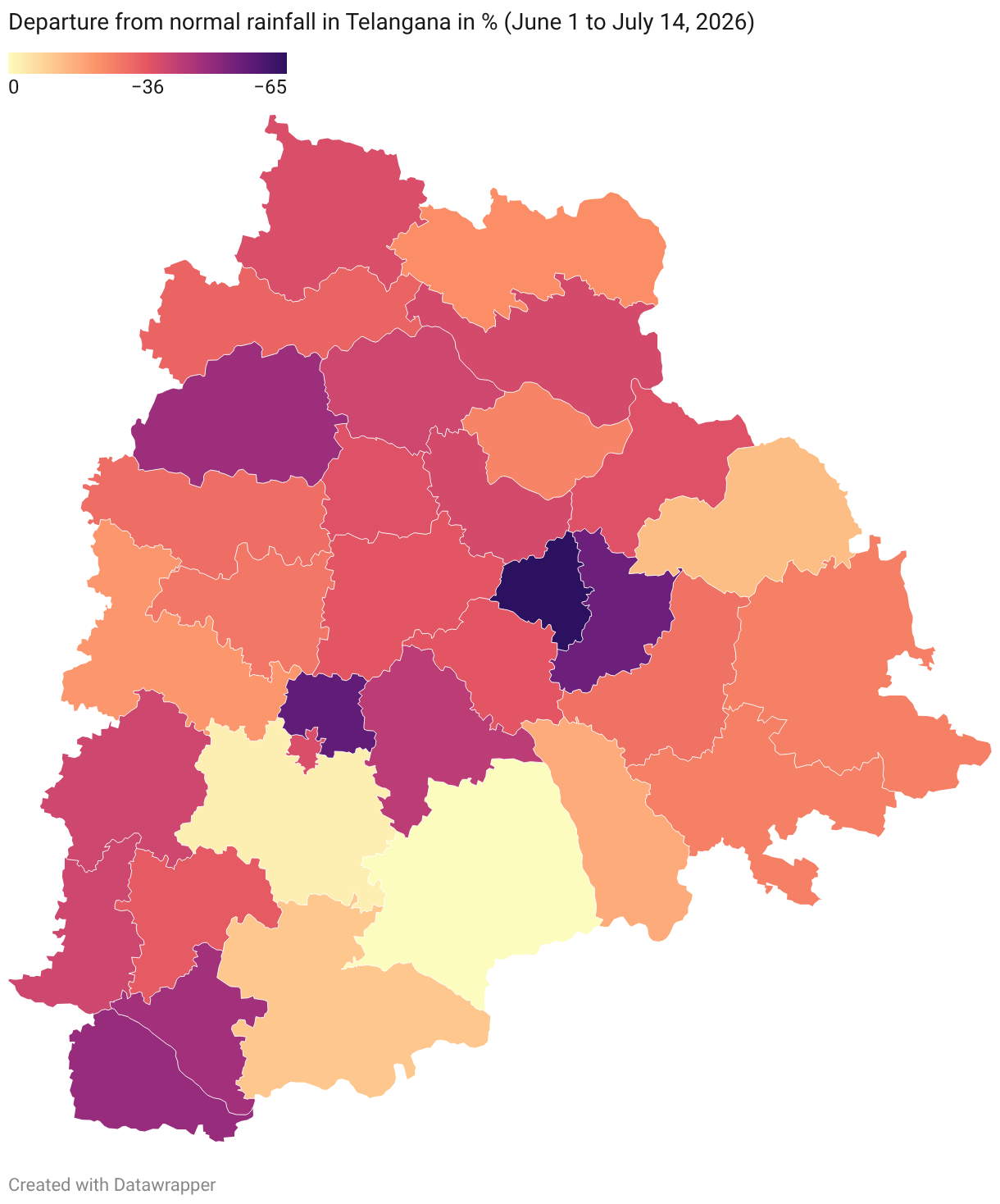 Choropleth map
