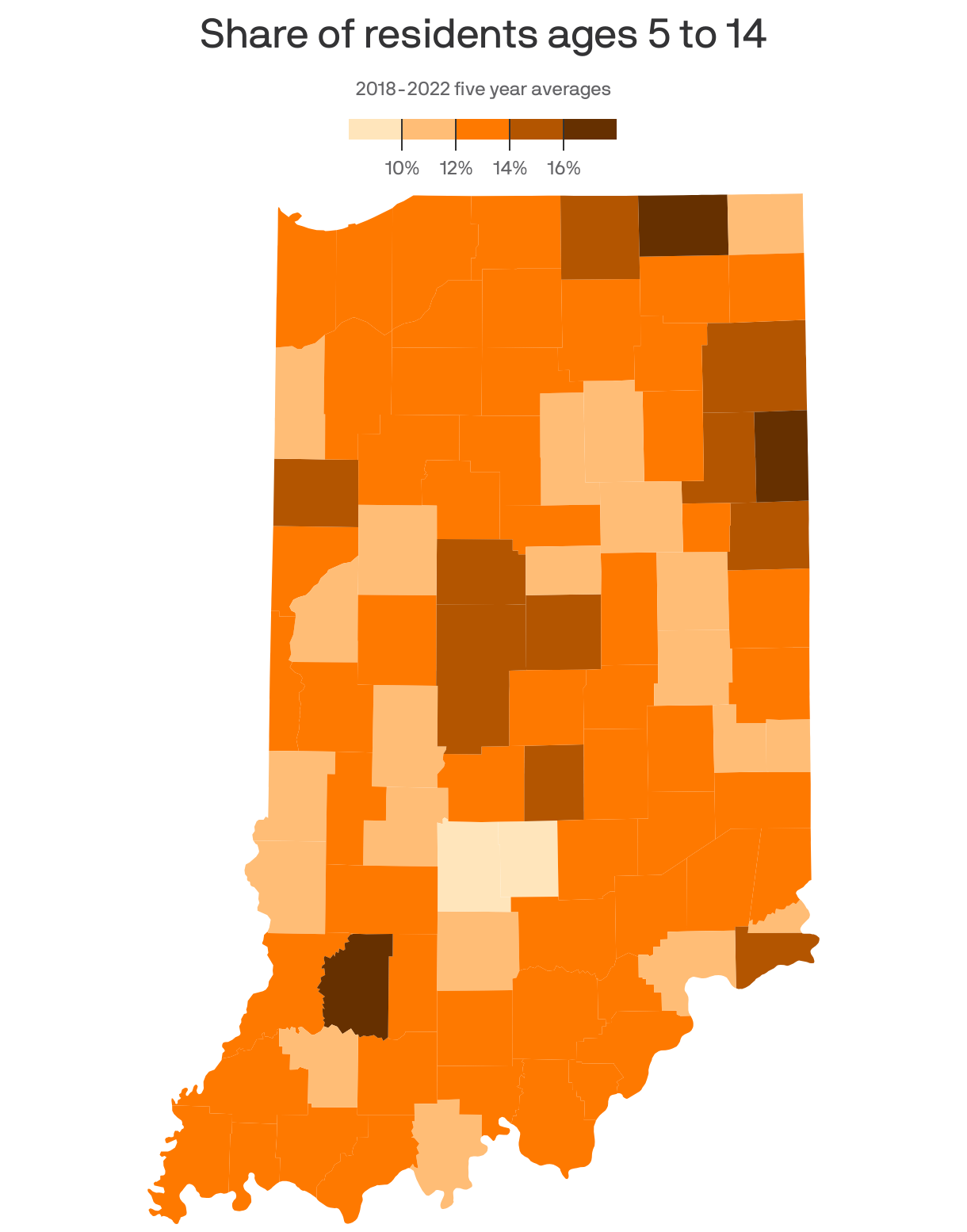 Mapped Indiana's Halloween trickortreat hotspots Axios Indianapolis