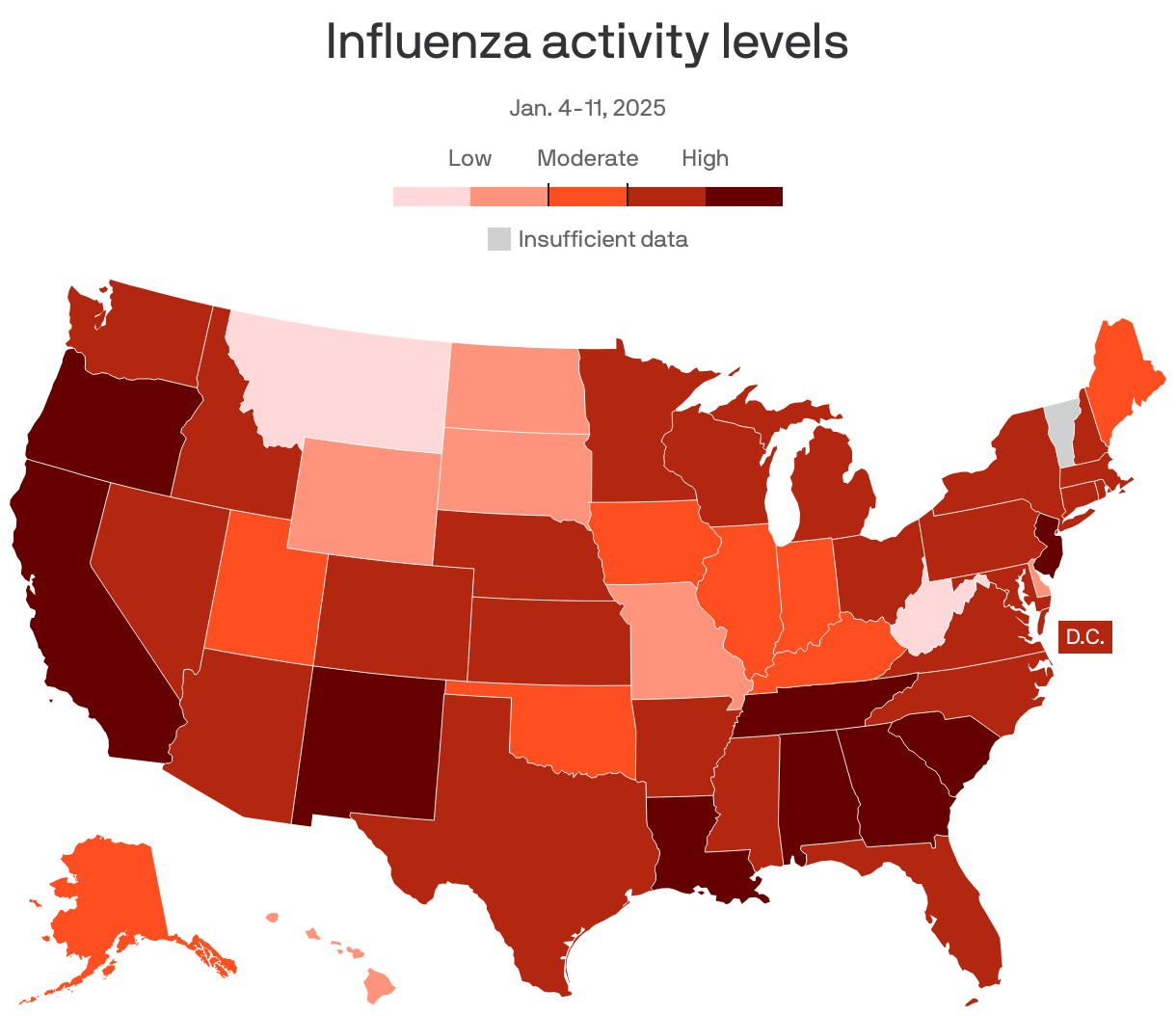 1 map to go: It's gettin' sicky - Axios Portland