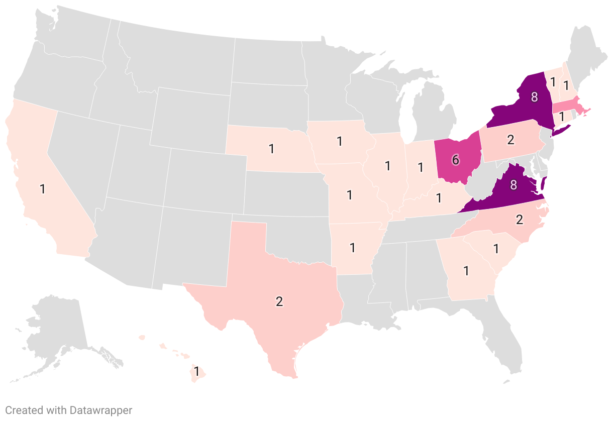 President By State