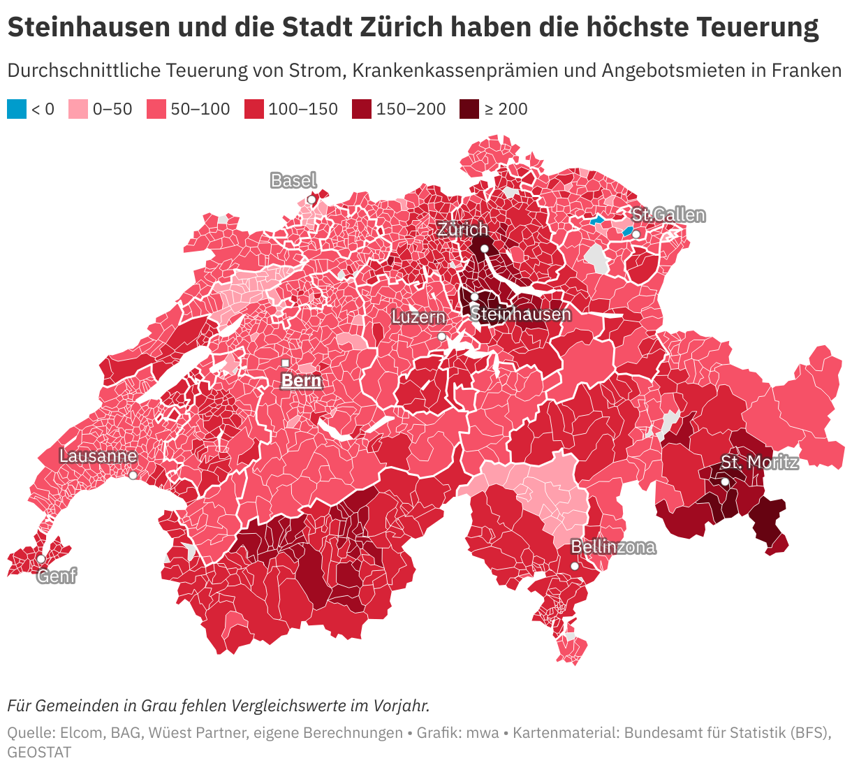 Inflation 2024 in Andermatt So viel teurer wird es