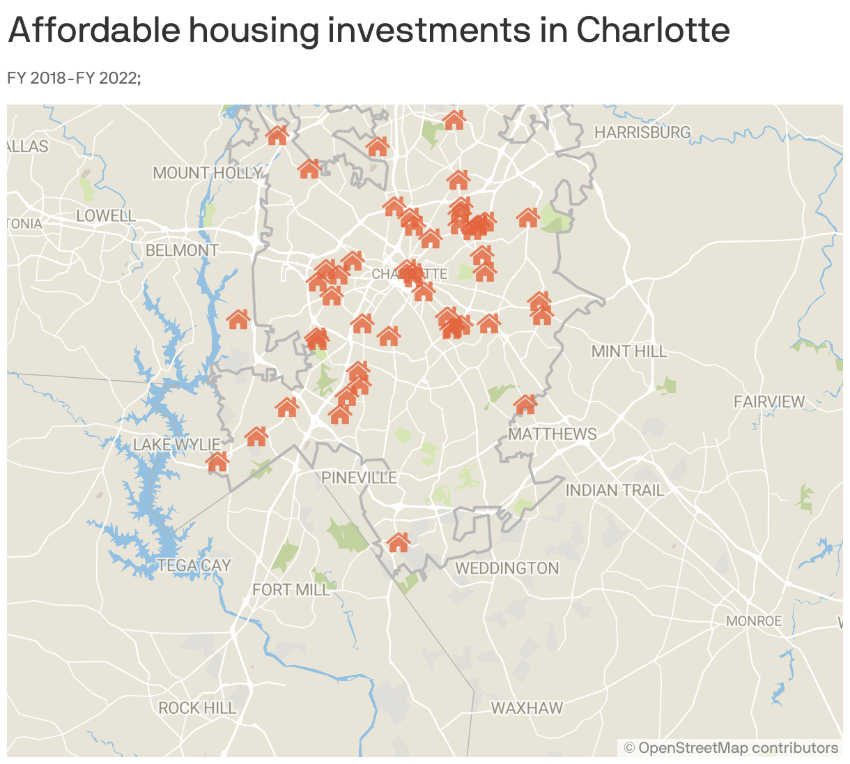 Affordable housing investments in Charlotte